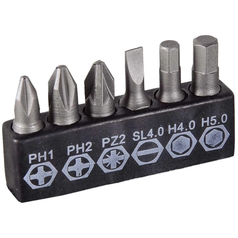 Отвертка Вихрь со сменными битами 6 шт 73/6/2/16