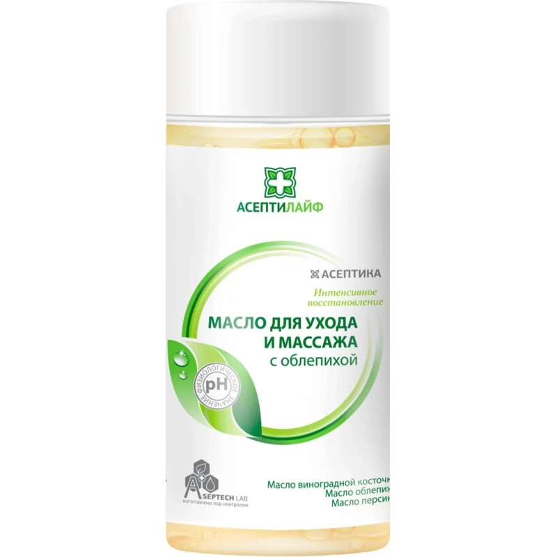 Масло для ухода,  АсептиЛайф Восстановление 150мл