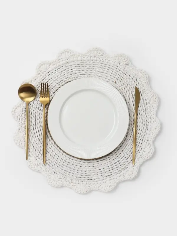 Салфетка сервировочная, 35 см, круглая