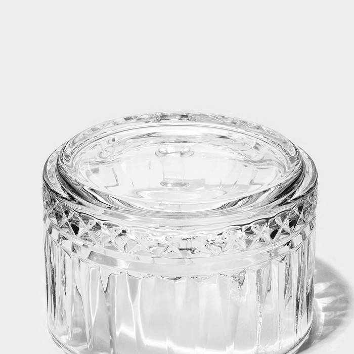 Кружка стеклянная &laquo;Элизиум&raquo; 400 мл, цвет прозрачный