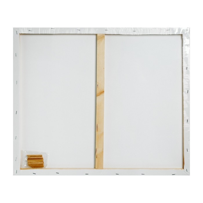 Холст на подрамнике, хлопок 100%, 1,6 х 40 х 50 см, акриловый грунт, среднезернистый, 380 г/м² Холст на подрамнике, хлопок 100%, 1,6 х 40 х 50 см, акриловый грунт, среднезернистый, 380 г/м²