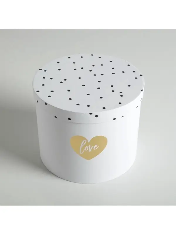 Набор коробок для цветов 4 в 1, упаковка подарочная, &laquo;Чёрно-белый&raquo;, 14&times;14&times;13 см - 20&times;20&times;17.5 см