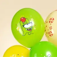 Воздушные шары латексные 12" &laquo;Ам Ням&raquo;, 25 шт.