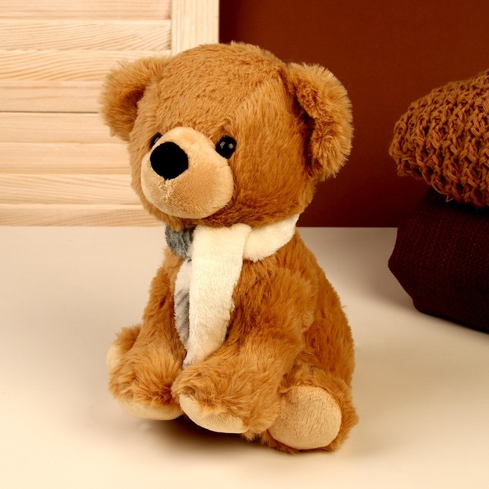 Мягкая игрушка &laquo;Мишутка в шарфе&raquo;