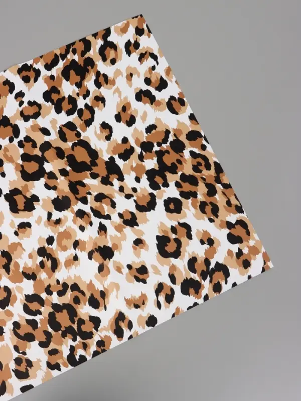 Пленка для цветов, "Эклер", бело-золотой, 57х57 см