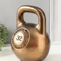 Копилка для денег &laquo;Гиря 32 кг&raquo;, гипс, 28&times;20 см