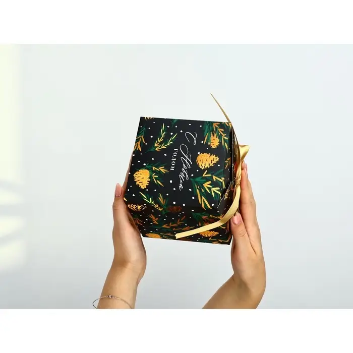 Набор подарочных коробок, 5 шт &laquo;Зимняя сказка&raquo;, 12 х 12 х 12 см