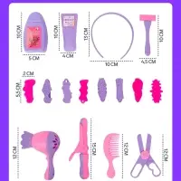 Игровой набор &laquo;Парикмахер&raquo; №2, 17 предметов