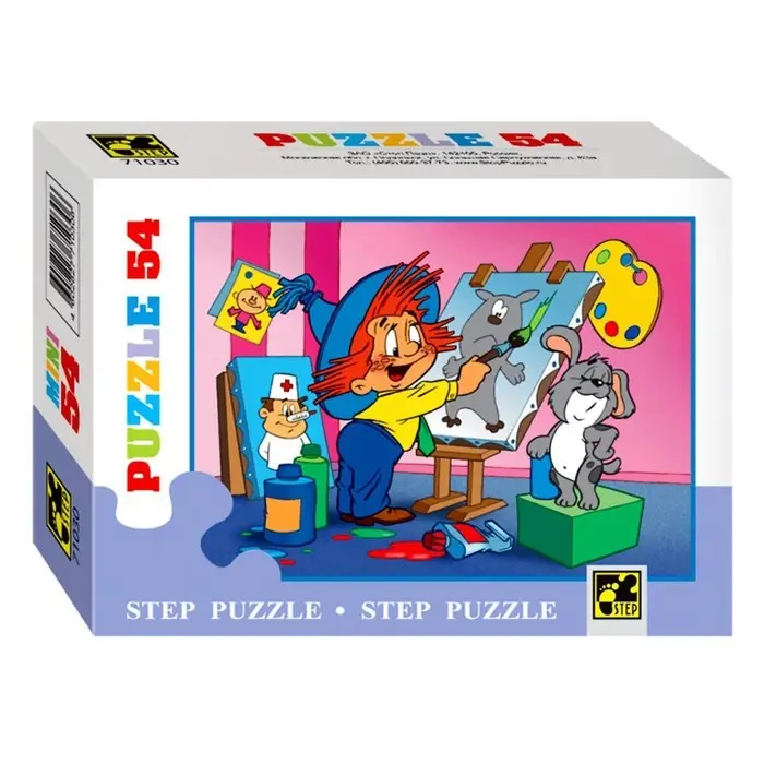Пазлы «Мультики», 54 элемента МИКС