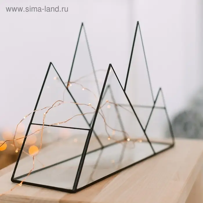 Флорариум "Горы" (швы черные)