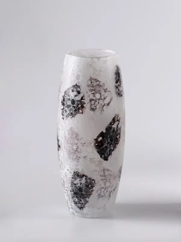 Ваза &laquo;Арианна&raquo;, туман, овал, h=26 см, стекло