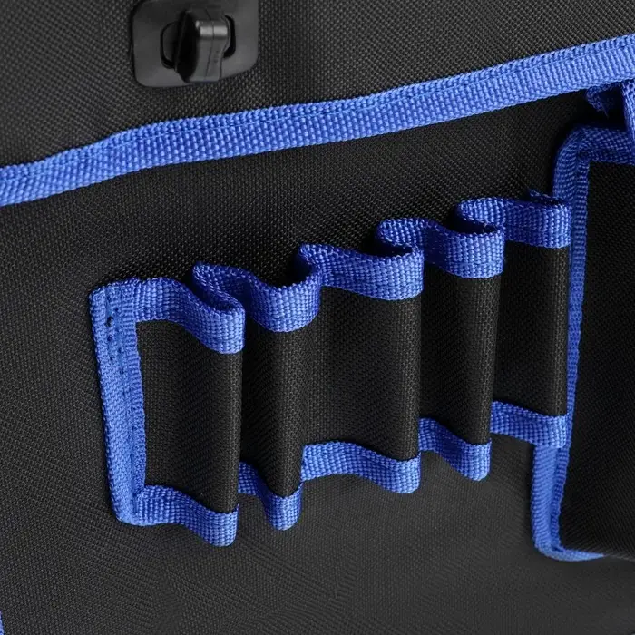 Сумка для инструментов ТУНДРА, карман и 5 петель, 2 отделения, ремень, 360&times;280&times;130 мм