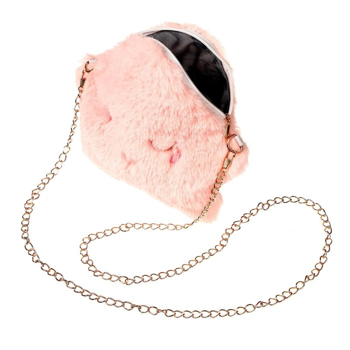 Сумка детская плюшевая «Звёздочка», 20х23 см