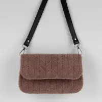 Канва-основа для вышивания сумки, пластиковая, 45&times;47 см, 2&times;2 мм, белая