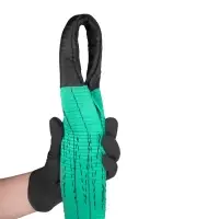 Трос буксировочный (усиленный,цвет-зеленый) AVS EXPERT ST-105B 10т 5м.шаклы