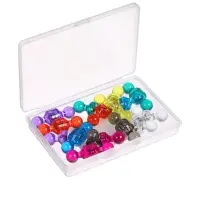 Набор магнитов, 24 штуки для доски &laquo;Пешки&raquo;, 11&times;17 мм, 7 цветов