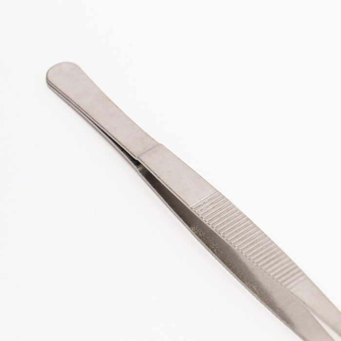 Пинцет для террариума NomoyPet из нержавеющей стали, прямой, 20 см Пинцет для террариума NomoyPet из нержавеющей стали, прямой, 20 см