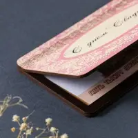 Купюрница свадебная "С днём свадьбы"  19х9,5х0,7 см, вид 2