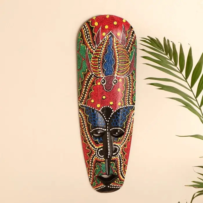 Маска Маска "Черепаха" дерево 3х12х50 см