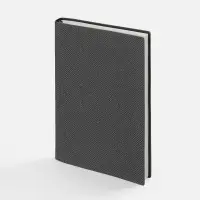 Ежедневник-органайзер Twill, недатированный, черный