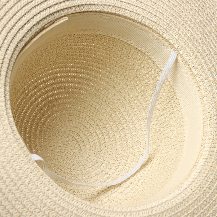 Шляпа женская MINAKU, цв. бежевый, р-р 58