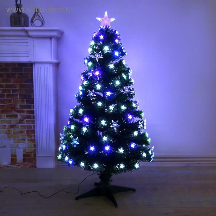 Ёлка фиброоптическая 120 см галактика, d нижнего яруса 60 см, 125 веток мод.T908V12-120 Ёлка фиброоптическая 120 см галактика, d нижнего яруса 60 см, 125 веток мод.T908V12-120