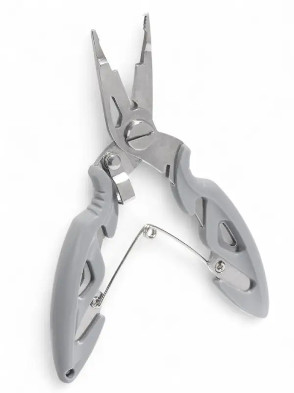 Мультитул 3в1 рыболовный, серый 12 см