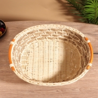 Корзина плетеная 32x25x11 см, ротанг