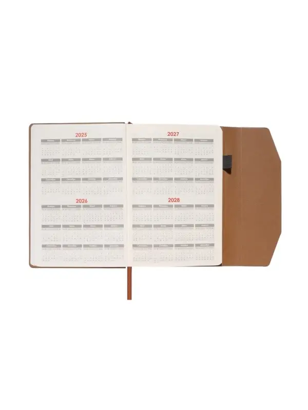 Ежедневник недатированный формат А5, с клапаном, 112л, линия, пвх, Черный Ежедневник недатированный формат А5, с клапаном, 112л, линия, пвх, Черный