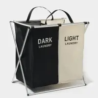 Корзина для белья Доляна LAUNDRY, складная, 60&times;40&times;58 см