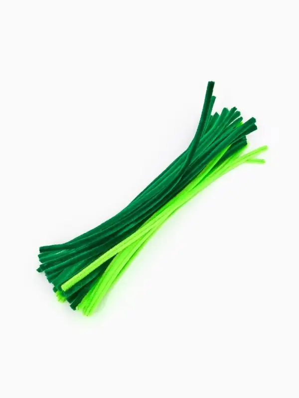 Синельная проволока, набор для творчества из проволоки с ворсом, помпонов и глаз