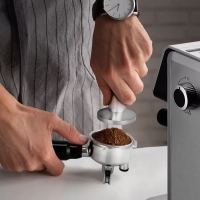 Кофейная станция кофеварка рожковая и кофемолка КТ-7321