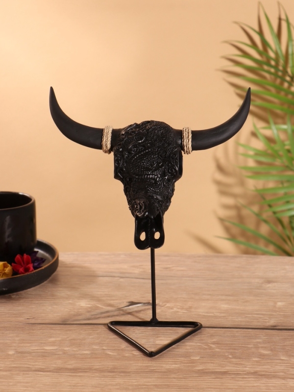 Сувенир «Череп буйвола», на стойке, 18×10×21 см Сувенир «Череп буйвола», на стойке, 18×10×21 см