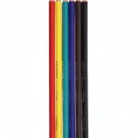 Карандаши 6цв, Hatber, пластик, заточ, трехгр, коробка, европодвес 85919