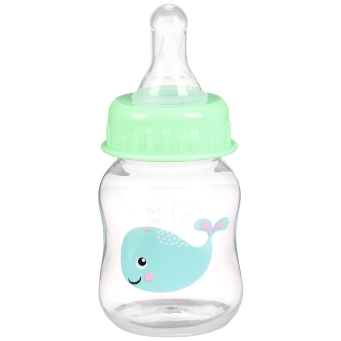 Бутылочка для кормления, 60 мл, +3 мес., цвет МИКС (фасовка по 3шт) Бутылочка для кормления, 60 мл, +3 мес., цвет МИКС (фасовка по 3шт)