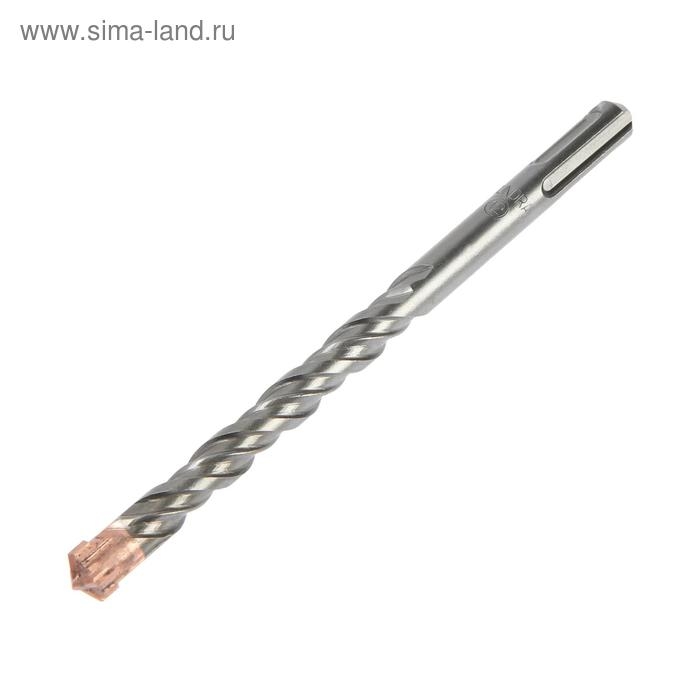 Бур по бетону ТУНДРА, крестовый наконечник, двойная спираль, SDS-plus, 12 х 160 мм Бур по бетону ТУНДРА, крестовый наконечник, двойная спираль, SDS-plus, 12 х 160 мм