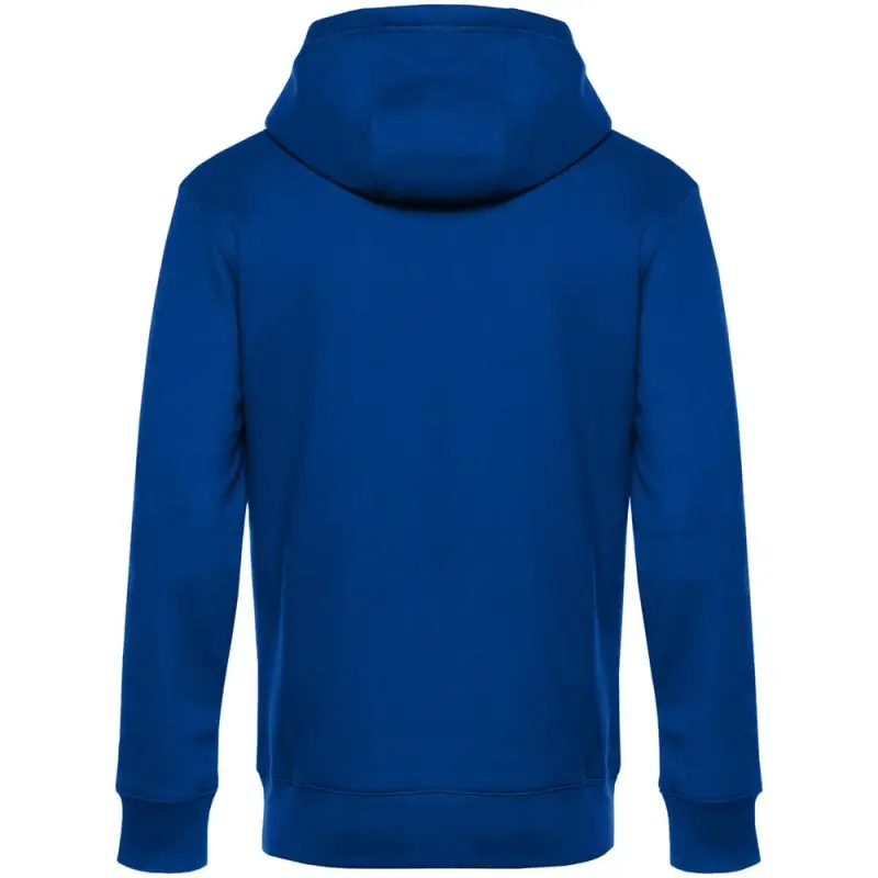 Толстовка с капюшоном унисекс King, ярко-синяя, размер XS