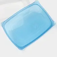 Набор контейнеров для хранения еды Darel plastic &laquo;Трио&raquo;, 3 шт., 700 мл, пластик, прозрачный, крышка МИКС
