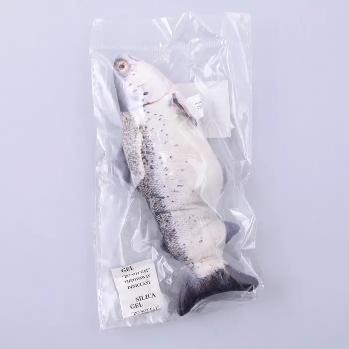 Игрушка для кошек с мятой «Лосось» из текстиля, 20 см Игрушка для кошек с мятой «Лосось» из текстиля, 20 см