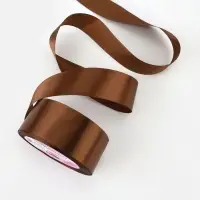 Лента атласная, 40 мм, 23&plusmn;1 м, коричневая №31