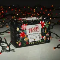 Гирлянда &laquo;Нить&raquo; 7 м, IP20, тёмная нить, 180 ламп, свечение мульти, 8 режимов, 220 В