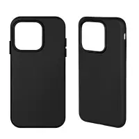 Чехол iPh 14 Pro TPU матовый черный