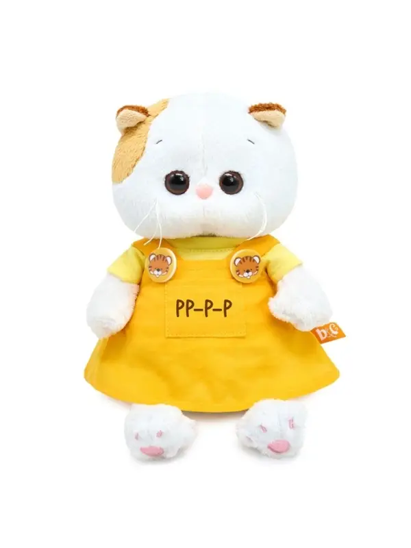 Мягкая игрушка &laquo;Кошечка Ли-Ли BABY&raquo; в сарафане с тигрятами, 20 см