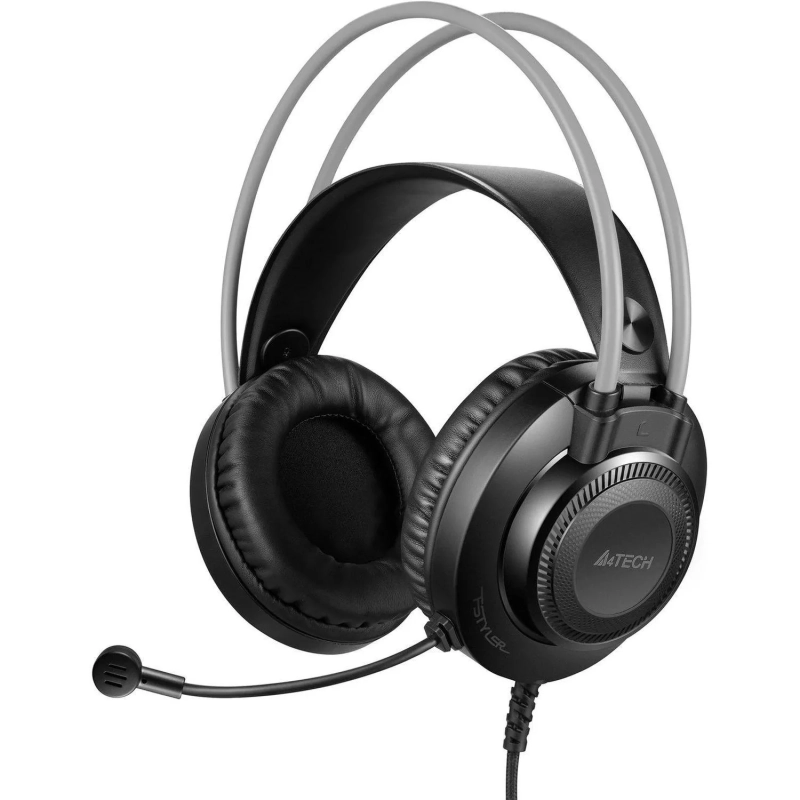 Гарнитура A4Tech Fstyler (FH200I GREY) серый 1.8м накладные