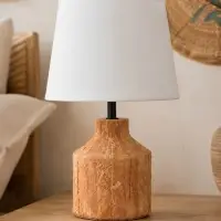 Лампа настольная RISALUX &laquo;Эсмира&raquo;, Е14, 40 Вт, оранжевая, 12.5&times;12.5&times;31 см