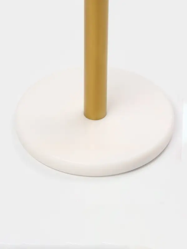 Держатель для бумажных полотенец Magistro Marble, 15&times;32 см, мрамор, белый