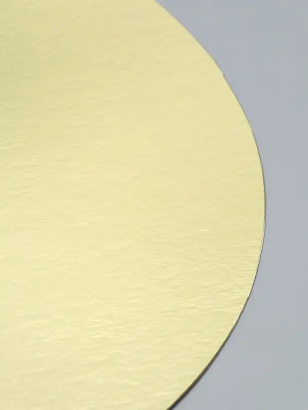 Подложка кондитерская, золотая 30 см - Набор 5 шт