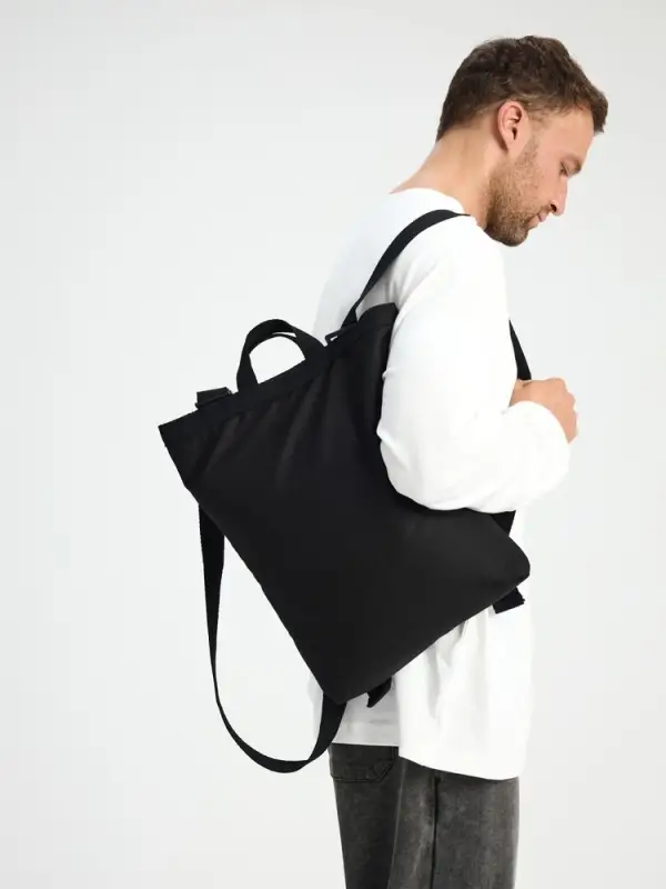 Рюкзак холщовый Discovery Bag, черный