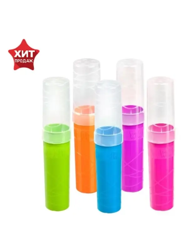 Пенал - тубус &laquo;Стамм. Intensive&raquo;, 45&times;195 мм, пластиковый, МИКС