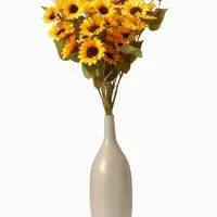 Цветы искусственные &laquo;Подсолнух экстра галант&raquo;, h=60 см, d=7 см, жёлтые